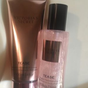 Victoria’s secret tease lotion & shimmer mist